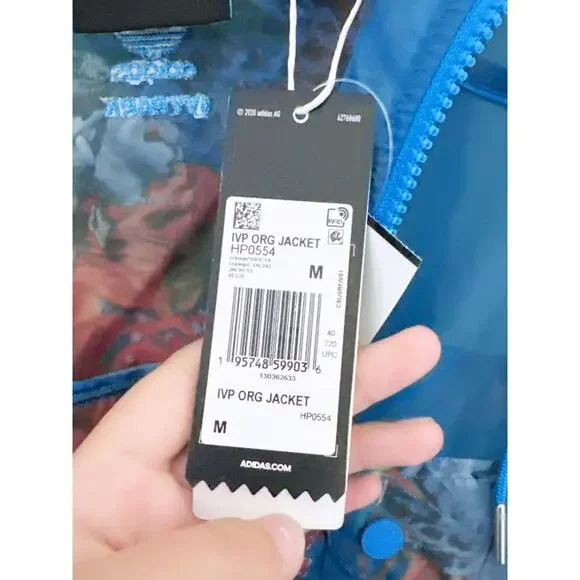 Adidas x Ivy Park Printed Organza Jacket M - Picture 10 of 10